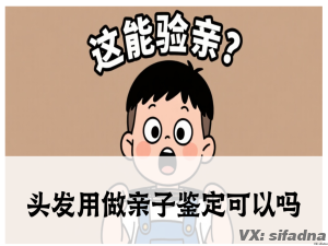 头发用做亲子鉴定可以吗