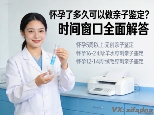 怀孕了多久可以做亲子鉴定？时间窗口全面解答