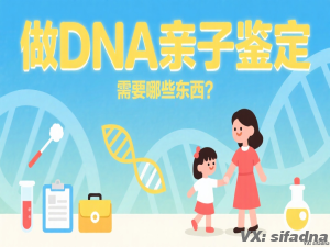 做dna亲子鉴定需要哪些东西