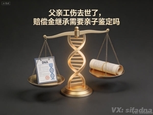 父亲工伤去世了，赔偿金继承需要亲子鉴定吗