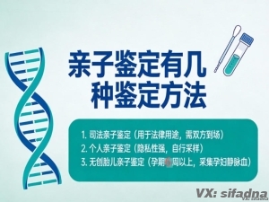 亲子鉴定有几种鉴定方法