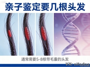 亲子鉴定要几根头发