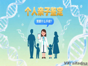 个人亲子鉴定需要什么手续