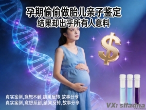 孕期偷偷做胎儿亲子鉴定，结果却出乎所有人意料