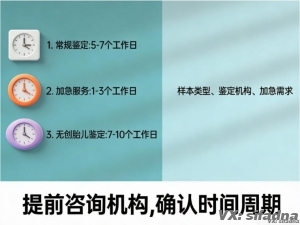 做亲子鉴定得多长时间