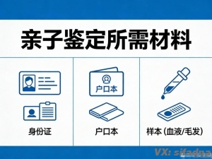 做亲子鉴定需要什么东西