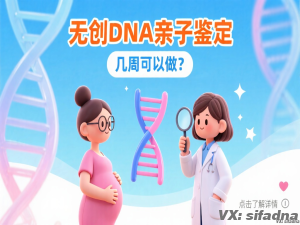 无创DNA亲子鉴定几周可以做