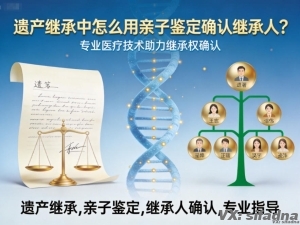 遗产继承中怎么用亲子鉴定确认继承人？