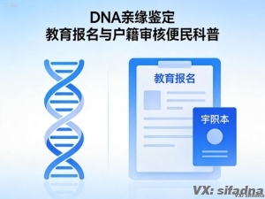 亲子鉴定在高考报名和户籍审核中的用途