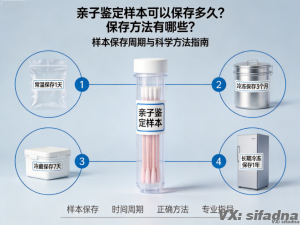 亲子鉴定样本能保存多久？如何长期保存DNA样本？