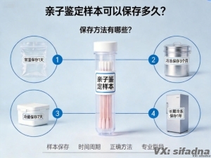 亲子鉴定样本可以保存多久？保存方法有哪些？
