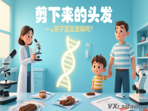 剪下来的头发做亲子鉴定准确吗