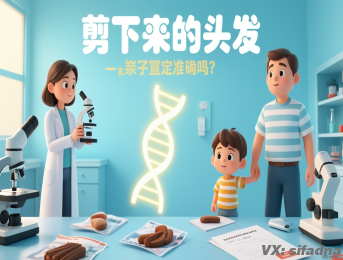 剪下来的头发做亲子鉴定准确吗