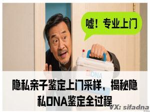 隐私亲子鉴定上门采样，揭秘隐私DNA鉴定全过程
