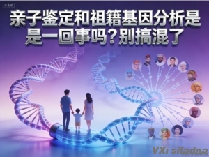 亲子鉴定和祖籍基因分析是一回事吗？别搞混了