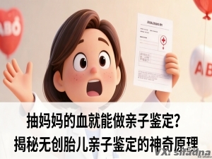 抽妈妈的血就能做亲子鉴定？揭秘无创胎儿亲子鉴定的神奇原理