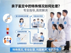 亲子鉴定中的特殊情况如何处理？