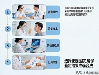 去医院做亲子鉴定流程