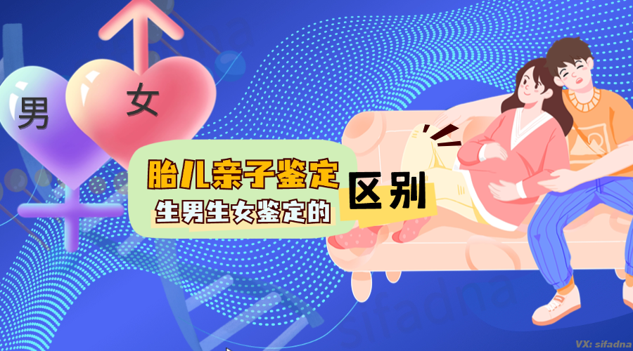 胎儿亲子鉴定和生男生女鉴定的区别
