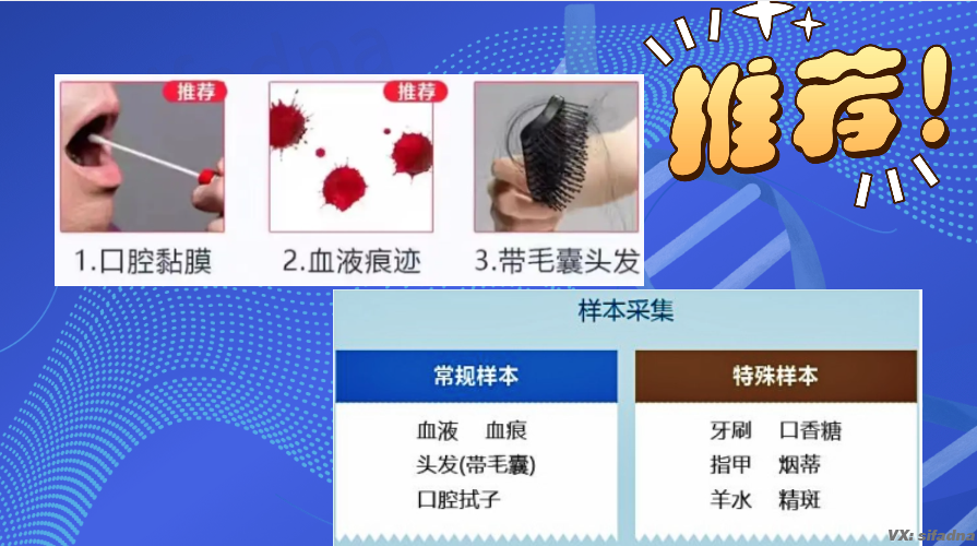 亲子鉴定样本推荐