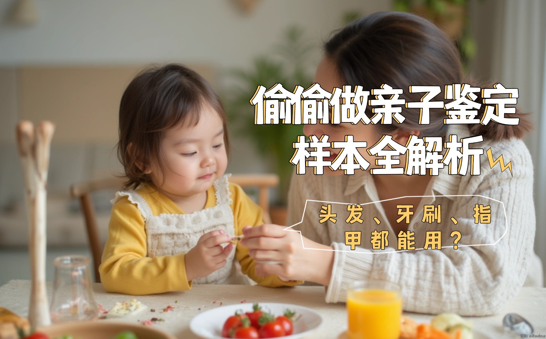 偷偷的做亲子鉴定都需要什么样本？头发、牙刷、指甲都能用？