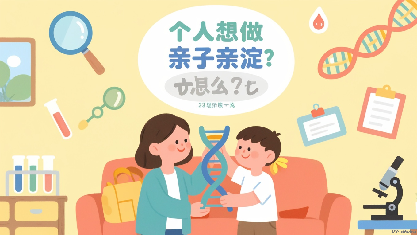 个人想做亲子鉴定怎么做