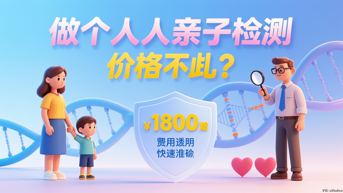做个人亲子鉴定价格是多少？