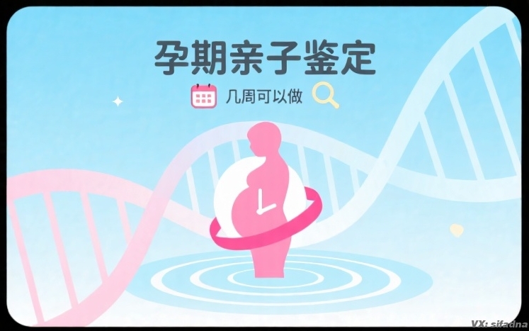 孕期亲子鉴定几周可以做