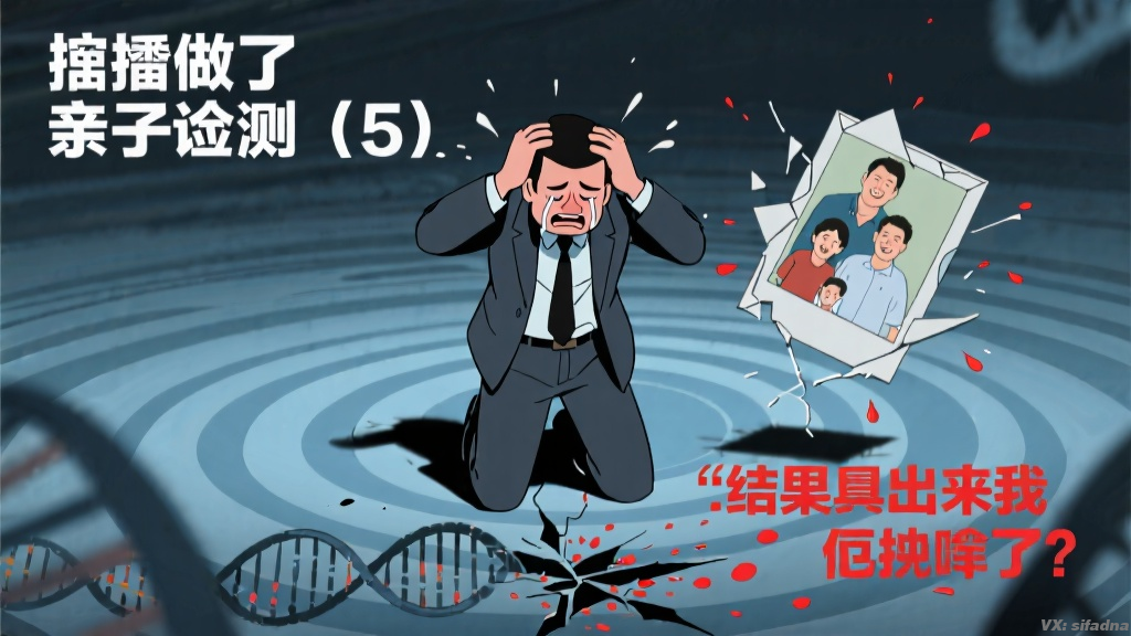偷偷做了亲子鉴定，结果出来我崩溃了