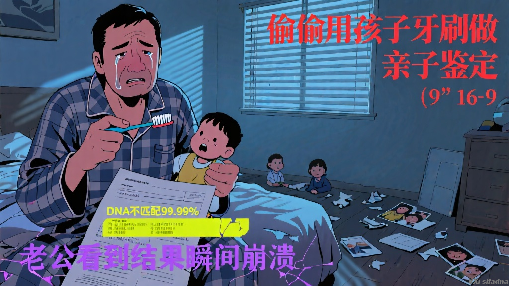 偷偷用孩子牙刷做亲子鉴定，老公看到结果瞬间崩溃