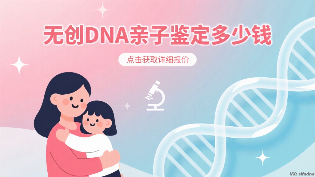 无创DNA亲子鉴定多少钱
