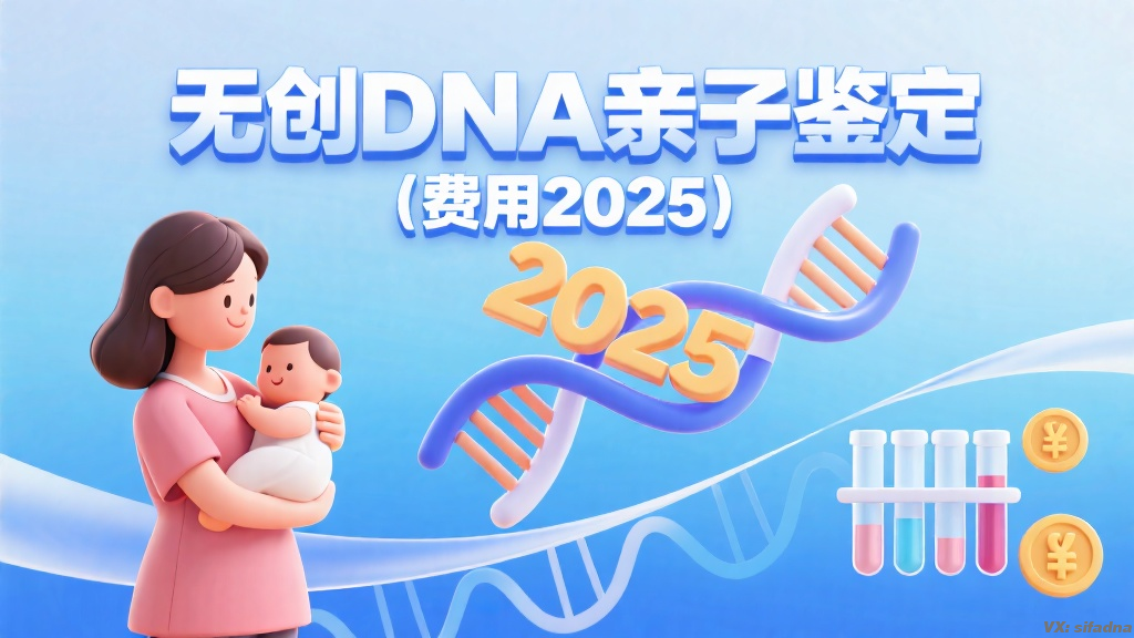 无创DNA亲子鉴定费用2025