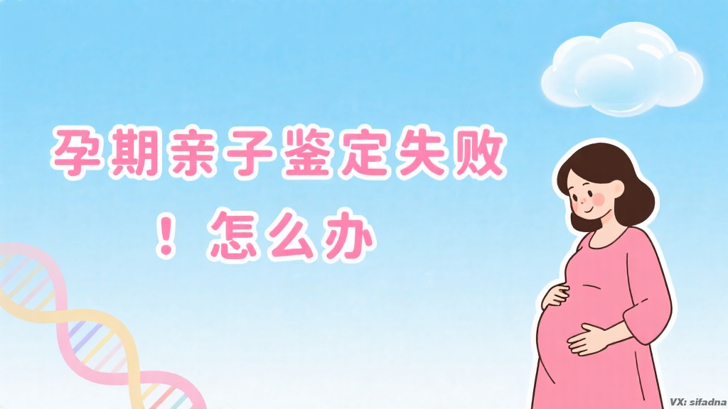 孕期亲子鉴定失败怎么办