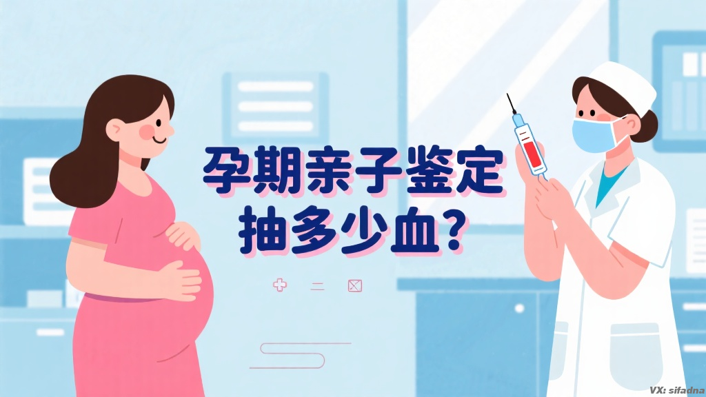 孕期亲子鉴定抽多少血