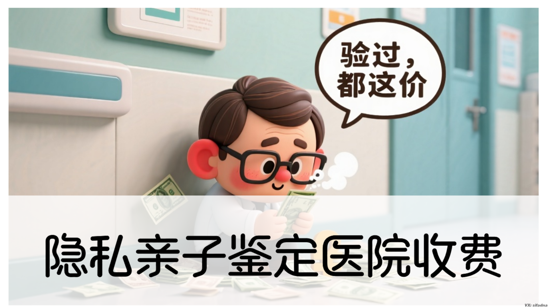 隐私亲子鉴定医院收费