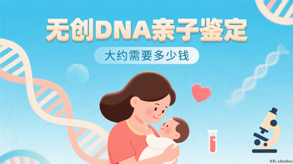 无创dna亲子鉴定大约需要多少钱