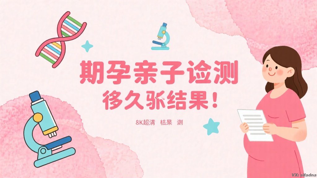 孕期亲子鉴定多久出结果