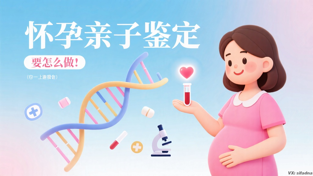 怀孕亲子鉴定要怎么做