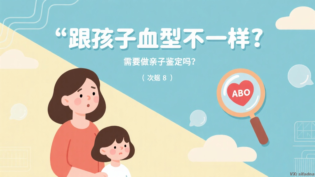 跟孩子血型不一样需要做亲子鉴定吗？