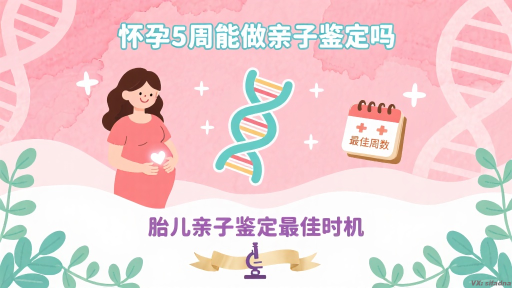 怀孕5周能做亲子鉴定吗,胎儿亲子鉴定最佳时机 怀孕5周能做亲子鉴定吗,胎儿亲子鉴定最佳时机