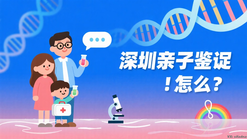 深圳亲子鉴定怎么做？