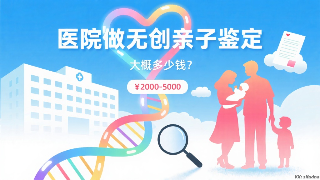 医院做无创亲子鉴定大概多少钱 医院做无创亲子鉴定大概多少钱