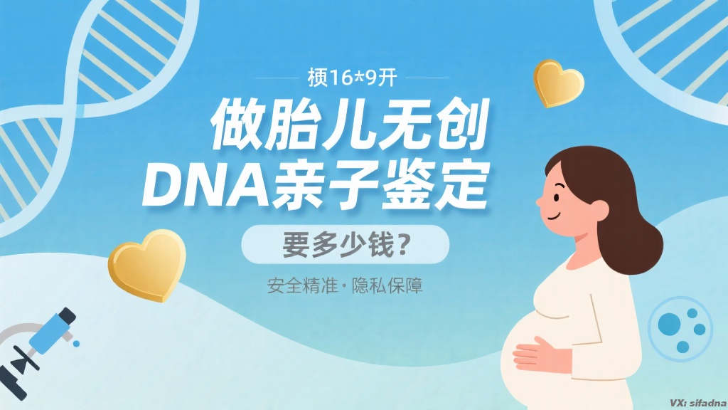 做胎儿无创dna亲子鉴定要多少钱