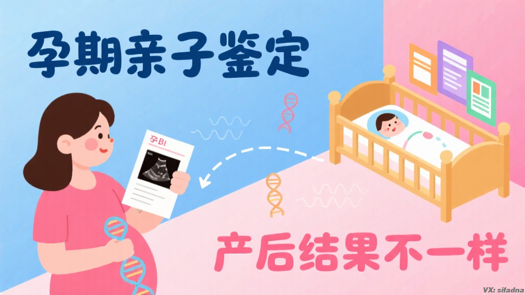 孕期亲子鉴定和产后结果不一样 孕期亲子鉴定和产后结果不一样