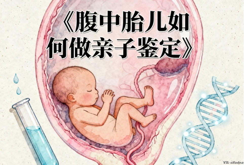 腹中胎儿如何做亲子鉴定 腹中胎儿如何做亲子鉴定