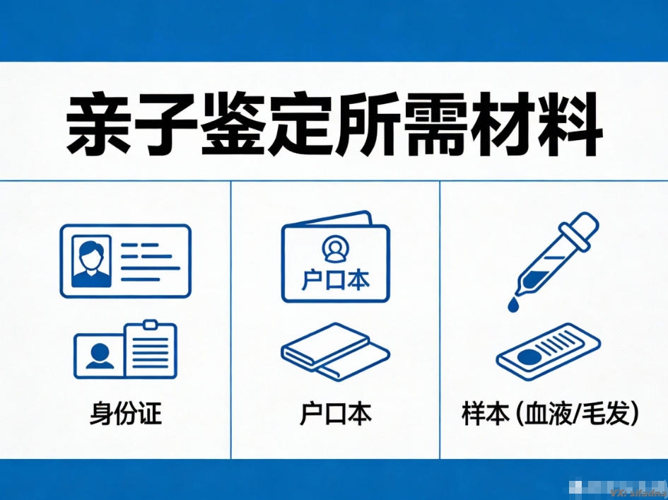 做亲子鉴定需要什么东西