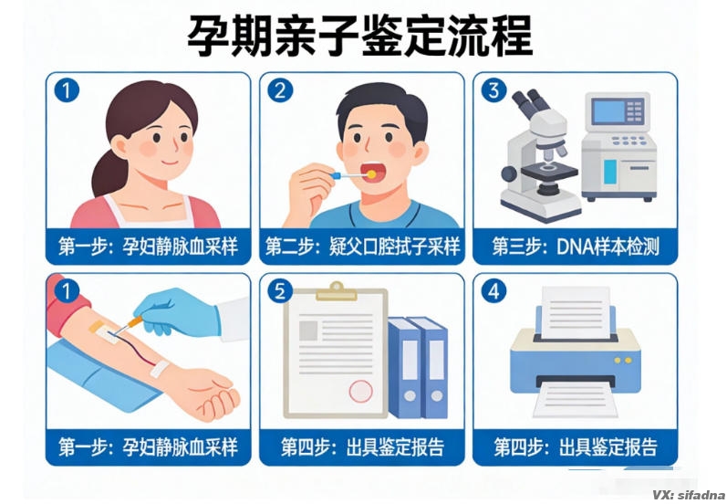 怀孕亲子鉴定需要怎么做