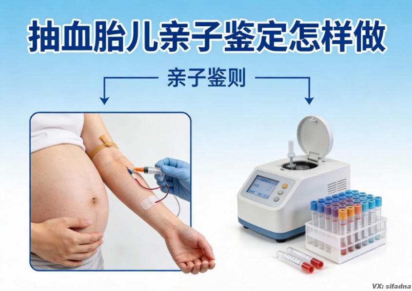 抽血胎儿亲子鉴定怎样做