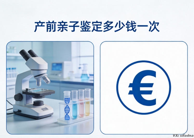 产前亲子鉴定多少钱一次