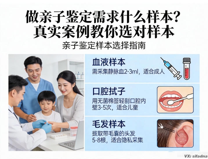 做亲子鉴定需求什么样本？真实案例教你选对样本